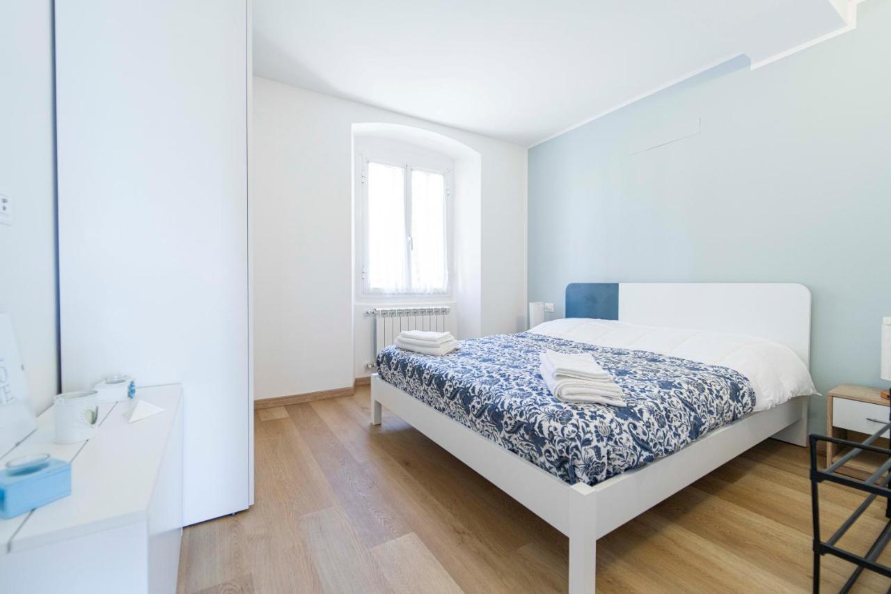 105 - La Casa Di Jacopo, Fronte E Vista Mare In Centro A Riva Trigoso, 20 Metri Dalla Spiaggia Apartman Sestri Levante Kültér fotó